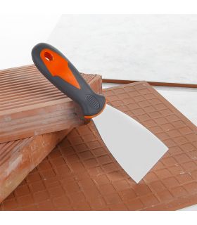 Spatule flexible en acier au carbone 40 mm manche composite alyco orange ALYCO 171084