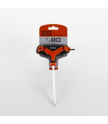 Clé allen 2 mm manche en t composite alyco orange ALYCO 171202
