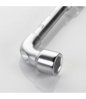 Clé à pipe hexagonale à extrémité ouverte 17 mm alyco ALYCO 175012