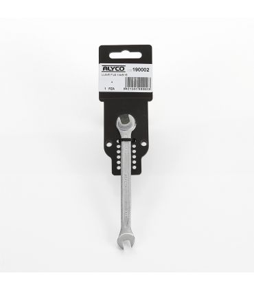 Clé fixe à 2 mâchoires 1/2 x 9/16 ALYCO 190010