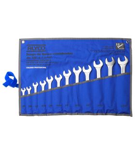 Set de 12 clés fixes en pouces ALYCO 190045