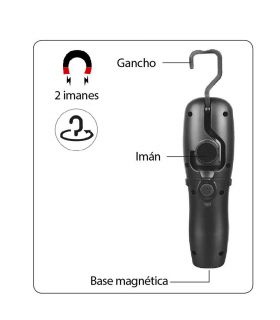 Lampe rechargeable 3w cob ip20 alyco ALYCO 190571