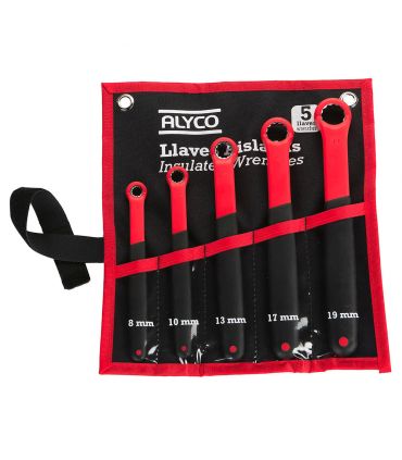 Set 5 clés angulaires vde b/nylon 8-19 mm ALYCO 190675