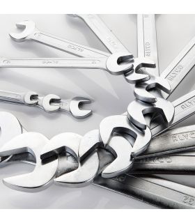 Set de 12 clés fixes 6x7-30x32 b/nylon ALYCO 191086