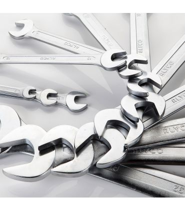 Set de 12 clés fixes 6x7-30x32 b/nylon ALYCO 191086