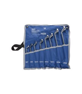 Set de 8 clés angulaires 6x7-20x22 b/nylon ALYCO 191181