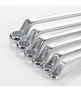 Set de 6 clés angulaires 6x7-18x19 b/carton ALYCO 191182