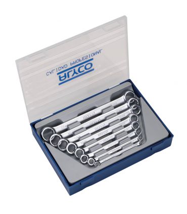Set 8 clés plates à double mâchoire en étoile module ALYCO 191396