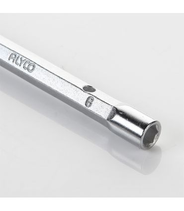 Clé à tube forgée corps hexagonal 8x9 mm alyco ALYCO 191410