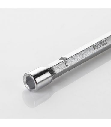 Clé à tube forgée corps hexagonal 12x13 mm alyco ALYCO 191420