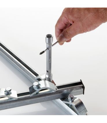 Clé à tube forgée corps hexagonal 24x26 mm alyco ALYCO 191450