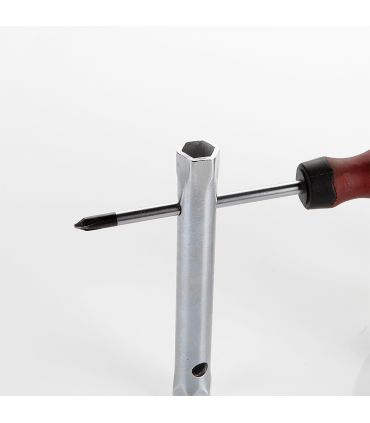 Clé à tube emboutie hexagonale 25x28 mm alyco ALYCO 191555