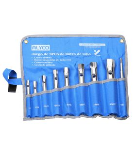 Set 8 clé douille estampées 6x7-20x22 ALYCO 191570