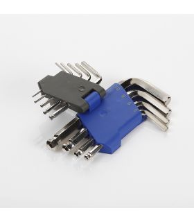 Set 9 clés allen boule s/plast. 1,5-10 mm ALYCO 193140