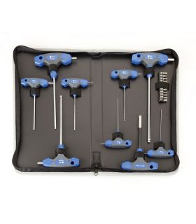 Set 20 pièces manches en t + 10 embouts ALYCO 195282