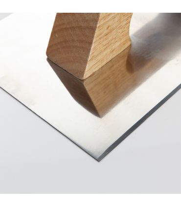 Truelle rectangulaire affûtée inox. 300x150 ALYCO 195768