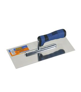 Truelle rectangulaire acier inox. 280x125 m/composite ALYCO 195772