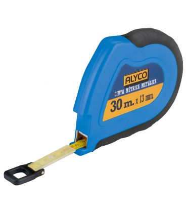 Flexomètre à ruban métallique 20 m. ALYCO 197350