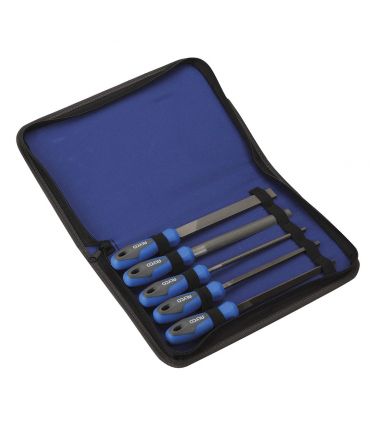 Lot de 5 limes de 150 mm dans b/nylon ALYCO 197552