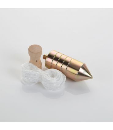 Fil à plomb écrou en bois 1 000 g ALYCO 197936