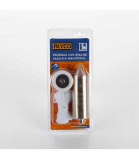 Fil à plomb magnétique écrou plastique 500 g ALYCO 197942