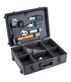 Mallette aluminium 30 pièces + housse ALYCO 198116