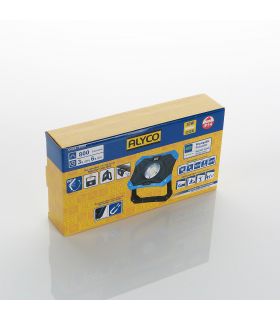 Projecteur avec batterie rechargeable et poignée magnétique 10w cob ip54 alyco ALYCO 199220