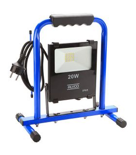 Projecteur extra plat inclinable support métallique 20w smd ip65 alyco ALYCO 199225