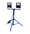Trépied en aluminium avec deux projecteurs 20w smd ip65 alyco ALYCO 199228