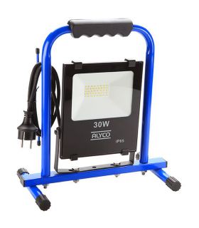 Projecteur extra plat inclinable support métallique 30w smd ip65 alyco ALYCO 199230