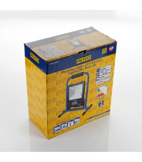 Projecteur extra plat inclinable support métallique 50w smd ip65 alyco ALYCO 199235