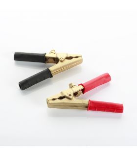 Set de 2 pinces en bronze 600 amp. 100x155 mm ALYCO 199368