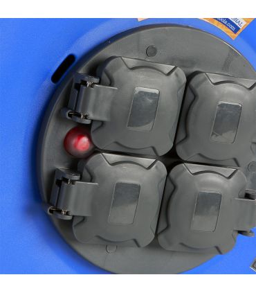 Enrouleur de câble avec caches de sécurité 25 mètres câble 3x1,5 ip40 alyco ALYCO 199405