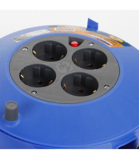 Enrouleur de câble court de 5 mètres câble 3x1,5 ip20 alyco ALYCO 199409