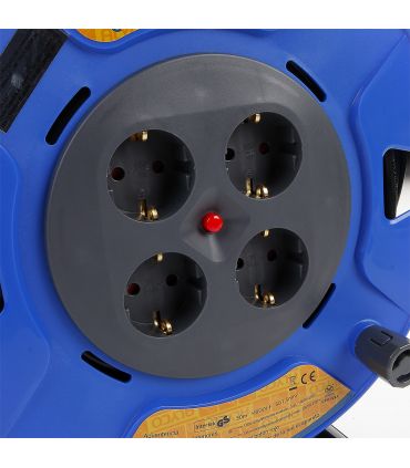 Enrouleur de câble court de 5 mètres câble 3x1,5 ip20 alyco ALYCO 199409