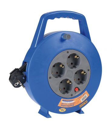 Enrouleur de câble court de 10 mètres câble 3x1,5 ip20 alyco ALYCO 199410