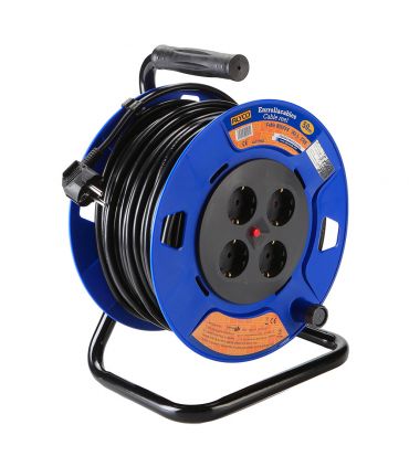 Enrouleur de câble de 50 mètres câble 3x1,5 ip20 alyco ALYCO 199425