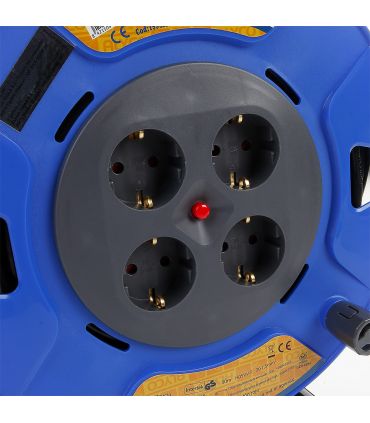 Enrouleur de câble de 50 mètres câble 3x1,5 ip20 alyco ALYCO 199425