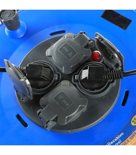 Enrouleur de câble avec caches de sécurité 40 mètres câble 3x2,5 ip44 alyco ALYCO 199426