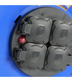 Enrouleur de câble avec caches de sécurité 50 mètres câble 3x1,5 ip40 alyco ALYCO 199430