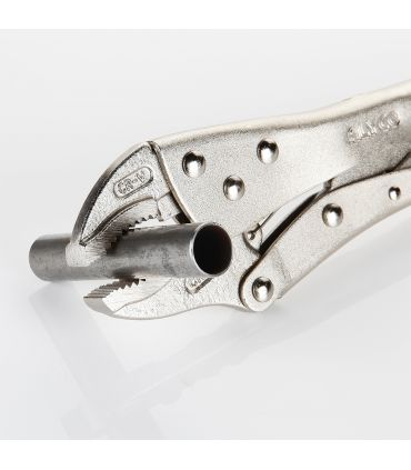 Pince à mâchoires courbes avec coupe 190 mm ALYCO 109102