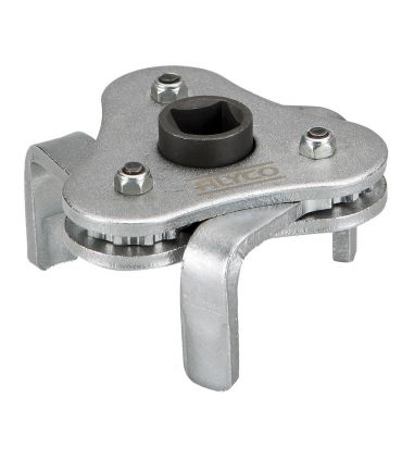 Clé p/filtres 3 pieds plats 63-102 mm ALYCO 122250