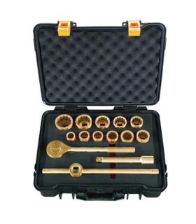 Set clés à douilles 3/4 14 pièces al-br ALYCO 127501