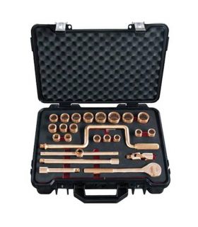 Set clés à douilles 1/2 24 pièces cu-be ALYCO 128500