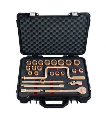 Set clés à douilles 1/2 24 pièces cu-be ALYCO 128500