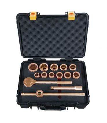 Set clés à douilles 3/4 14 pièces cu-be ALYCO 128501