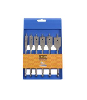 Set de 15 forets plats sac en nylon ALYCO 135080