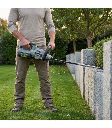 Pack taille-haies + batterie + chargeur 56V lamier 65cm coupe de 33mm Ego Power+ PACK-HT6510E
