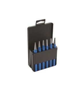 Ensemble 6 poinçons coniques hexagonaux ALYCO 140019