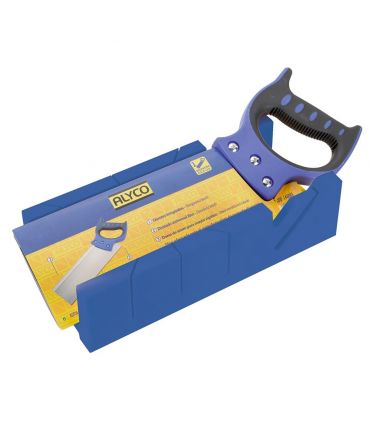 Pack boîte à onglets + scie 300 mm ALYCO 144046